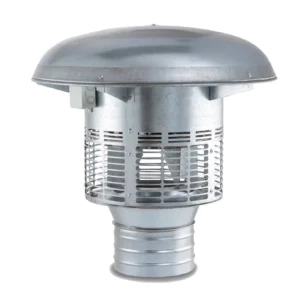 Extractor de Humo Tubo Vitrificado con Turbina Para Tubo 300mm