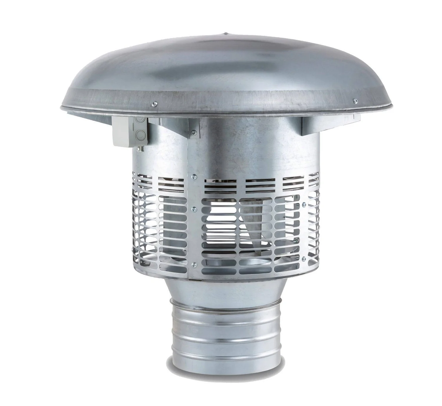 Extractor de Humo Tubo Galvanizado con Turbina Para Tubo 200mm