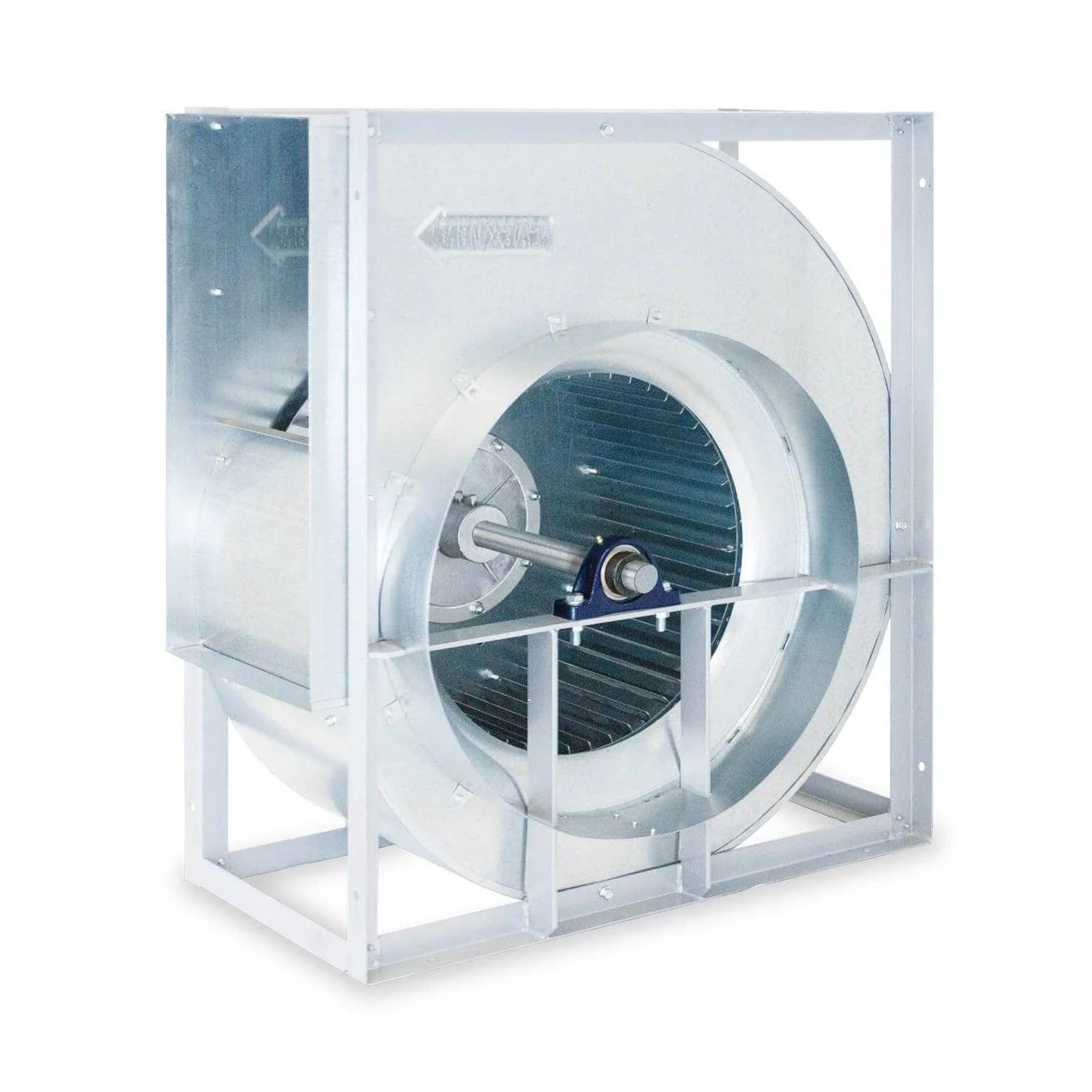 Rodete para turbina industrial derecha